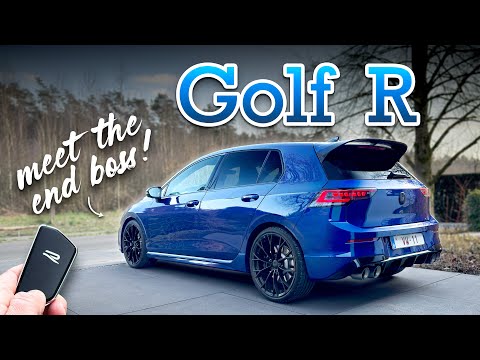 Volkswagen Golf R Mk8 Black Edition POV drive