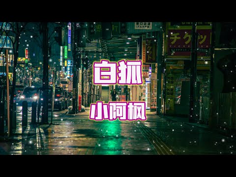 小阿枫 - 白狐（歌词版）『我爱你时你正一贫如洗寒窗苦读 离开你时 …』【Lyrics動態歌詞】