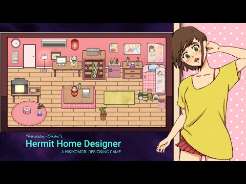 Hermit Home Designer - Help An Anime Girl Design Her Rooms In A Straightforward Game With No Twists!