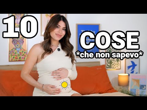 10 COSE CHE NON SAPEVO SULLA GRAVIDANZA!🤰🏻😱