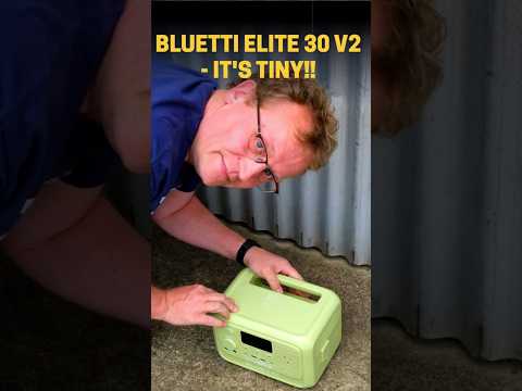 Bluetti Elite 30 V2 unboxing - IT'S TINY! #powerstation #bluetti