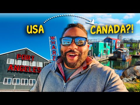 We Left the U.S. and Crossed into Canada by Ferry (Port Angeles to Victoria, BC)