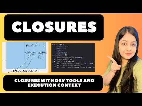Closures in Javascript | Explained with execution context and devtools | JS Interview Question