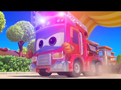 Школьный Автобус Гордон 🚌 НАДУВНОЙ ЗАМОК (39 серия/1 сезон) 🚌 Развивающий мультфильм