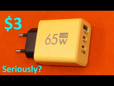 $3 aliexpress 65W charger