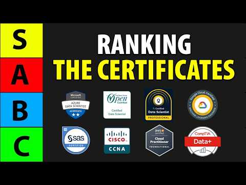 Top 22 BEST Data Science & Analytics Certifications