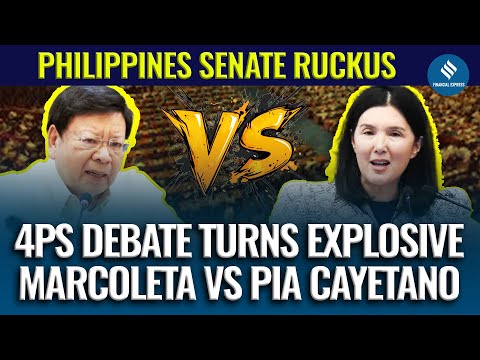 Marcoleta, Pia Cayetano Clash in Heated Senate Debate Over 4Ps Program Funding