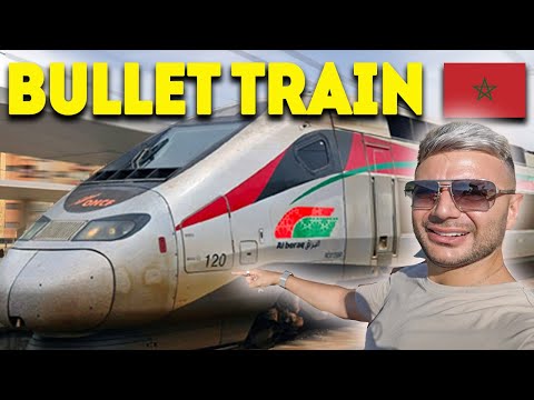 MOROCCO HAS AFRICA'S FASTEST TRAIN 🇲🇦 (1st Class BULLET TRAIN)