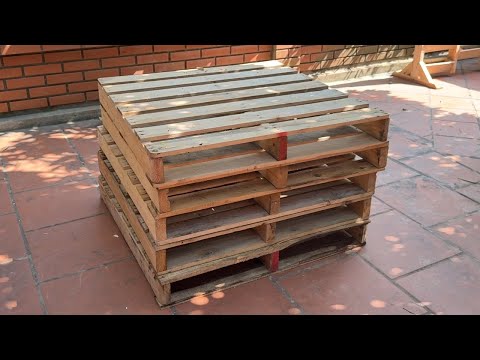 The Pallet King: Turning 10 Old Pallets into an Outstanding Work of Art