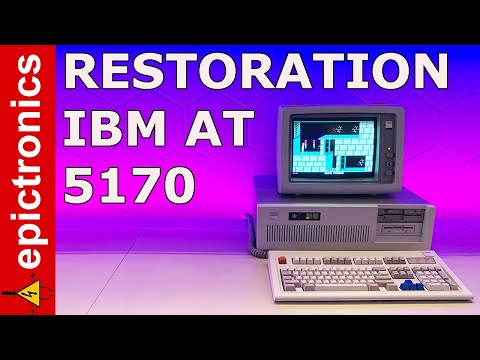 IBM 5170 AT Restoration. Type 2