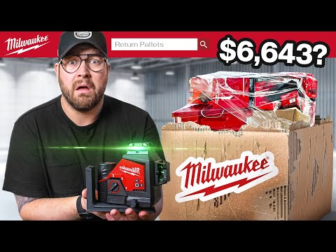 I Bought Milwaukee Tool Returns for $6,643