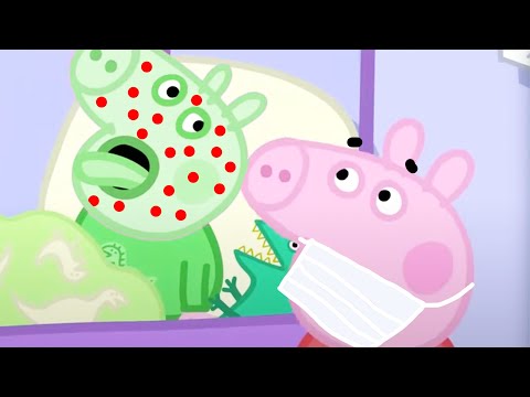 Oh No, George Pig is Sick!!! 😷🤧 Peppa Pig Asia 🐽 Peppa Pig English Episodes