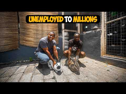 How a Young Ghanaian Makes Millions From Rabbit Farming in Ghana