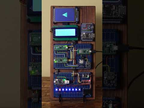 Retro-Styled Homebrew Computer Update - now with DVI out #shorts