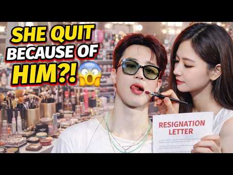 EXPOSED! BTS MAKEUP ARTIST CHOSE TO RESIGN AFTER BEING UNABLE TO HANDLE JIMIN'S PRESENCE 😱