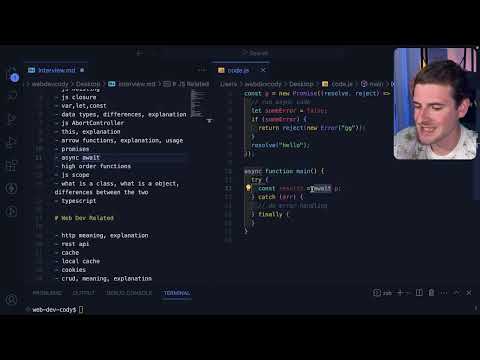 A subscriber was asked these interview questions for a junior front end role (React)