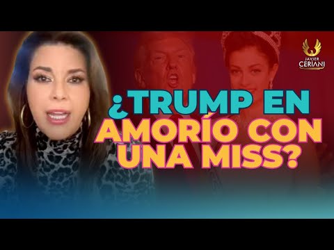 Alicia Machado elige show de Ceriani para revelar que Dayana Mendoza fue amante de Trump