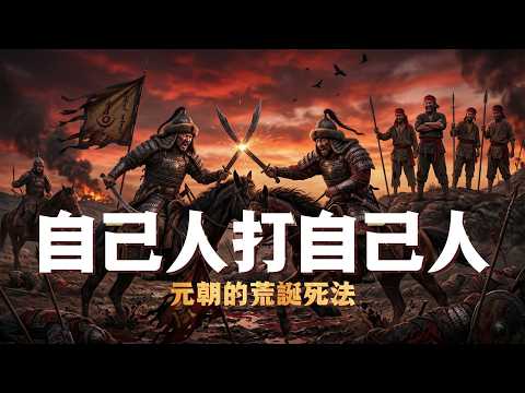 元朝死得有多荒誕?百萬大軍在互砍,沒人打叛軍|睡前历史故事|助眠历史故事|无聊历史