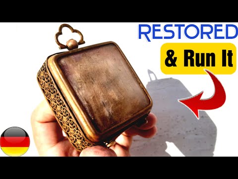 Restoration of an old alarm clock - 1950's West Germany