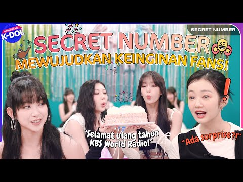 [WORLD-CLASS K-DOL] SECRET NUMBER mewujudkan keinginan LOCKEY?!😍