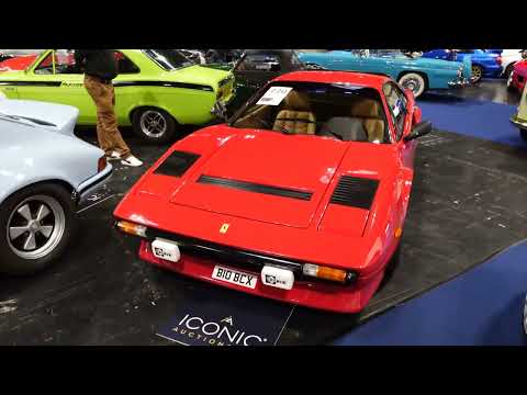 Turbocharged classic Ferrari at NEC Classic Motor Show auction