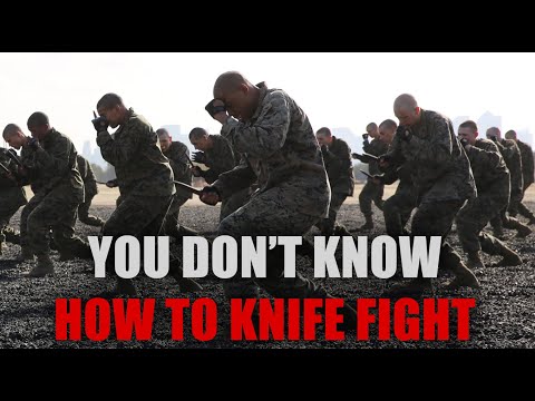 My biggest pet peeve in martial arts - How to knife fight properly