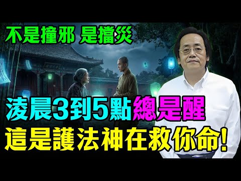 淩晨3到5點總是醒？倪海廈：這是“護法神”在救你的命！這5件事沒做到恐有大禍！#倪海廈 #易经 #因果 #命理 #心灵感悟 #中醫養生 #健康 #失眠 #凌晨醒 #護法神