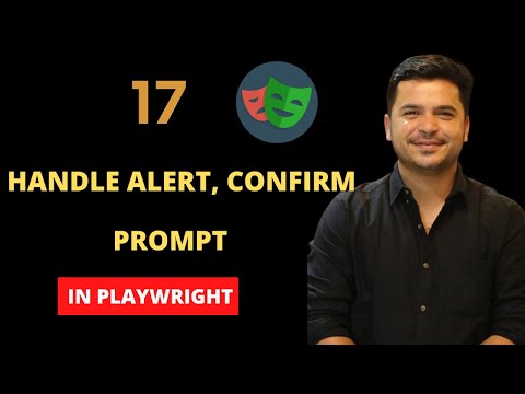 How To Handle Alert In Playwright