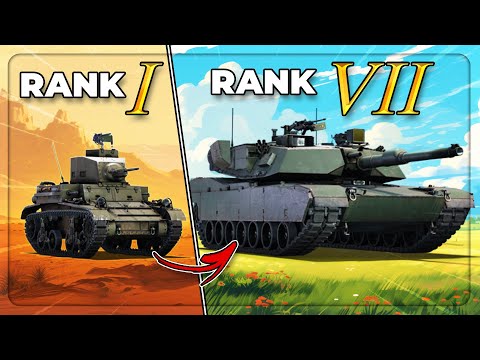 Evolving Tanks to TOP TIER in War Thunder in 2025