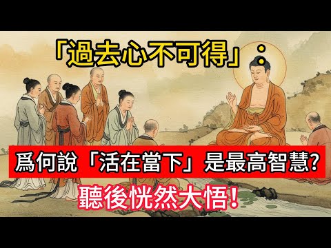 「過去心不可得」：爲何說「活在當下」是最高智慧？聽後恍然大悟！#佛學 #正能量 #菩提解脫道 #佛教文化 #佛教故事 #人生感悟