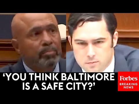 'Would You Describe Baltimore As A Safe City?': Brandon Gill Grills Ex-Baltimore Police Official