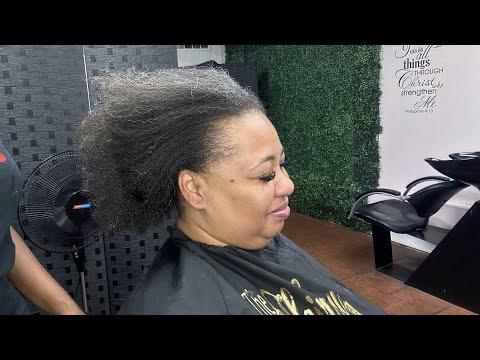 She was nervous to try this hairstyle ๐ฌ๐จ