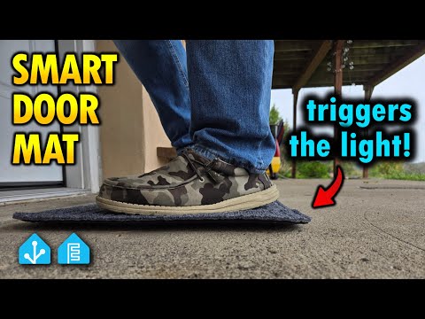 A Smart DOOR MAT for Home Assistant! (ASC TrampleTek Blue)