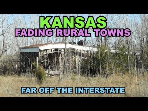 KANSAS: Fading Rural Towns In A Forgotten Corner Of The State - Plus A Ghost Town In Oklahoma
