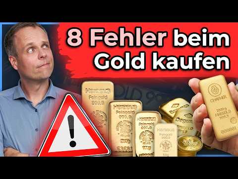 Die 8 größten Fehler beim Goldkauf – und wie Sie jeden davon vermeiden