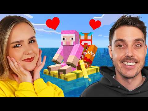 Lannan Visits my Minecraft World :)