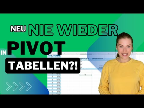 NEU in Excel: GRUPPIERENNACH und PIVOTMIT einfach erklärt –Datenanalyse ohne PIVOT Tabelle