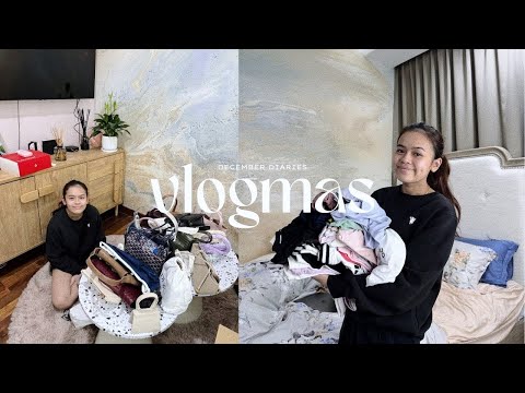selling almost everything in my wardrobe!!! | december vlogmas ❤️🎄❄️