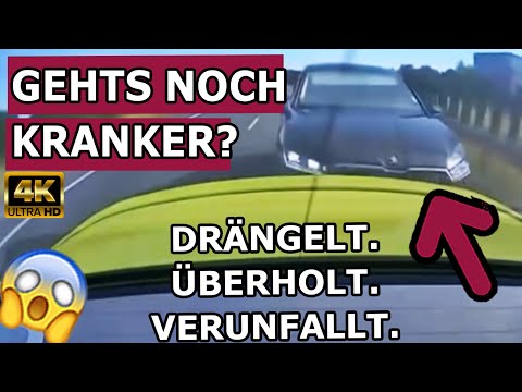 [RE-UPLOAD] Skoda tries to sidestep M4; ACCIDENT! & public urination on Audi - Dashcams in 4k