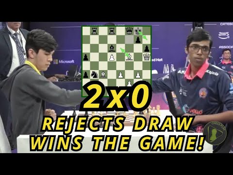 Sindarov WINS Praggnanandhaa TWICE! 2 Thrillers | Global Chess League 2025