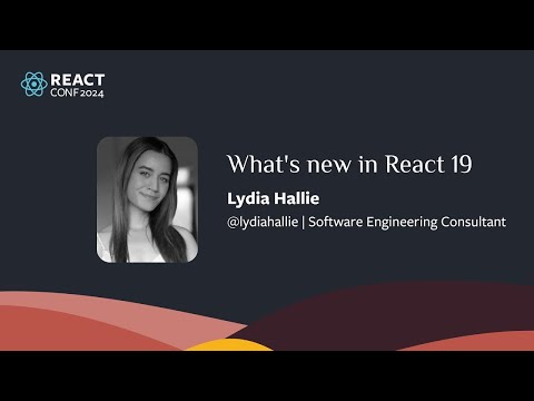 What's new in React 19 | Lydia Hallie