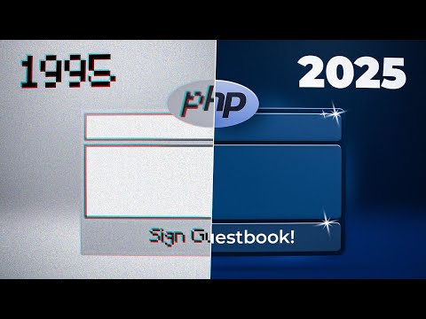 I Built the Same App in ALL Versions of PHP (1995-2025)