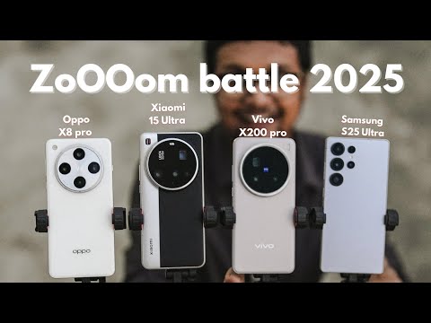 Ultimate Zoom Battle | Xiaomi 15 Ultra vs Vivo X200 Pro vs Samsung S25 Ultra vs OPPO Find X8pro