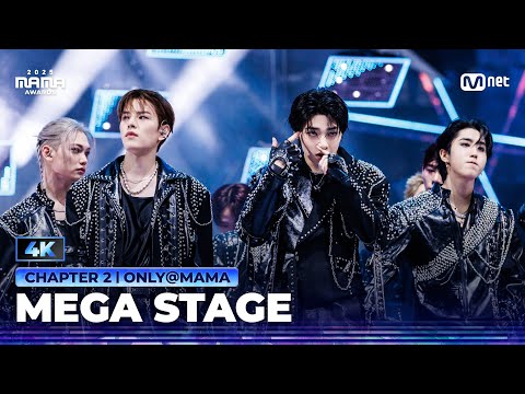 [4K] [#2025MAMA] Stray Kids - CREED + Chk Chk Boom + 신선놀음 + CEREMONY (Hip Hip Version)