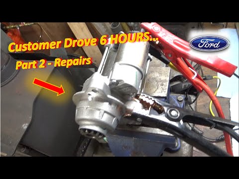 Customer Drove 6 HOURS...for THIS? (Ford No-Crank REPAIR + Lights!)