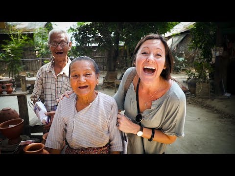 RIVERSIDE VILLAGE LIFE IN MYANMAR!