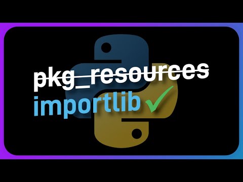 Use THIS instead of pkg_resources