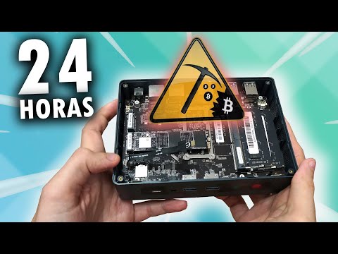 24 HORAS minando CRIPTOMONEDAS con un MINI PC en 2021...