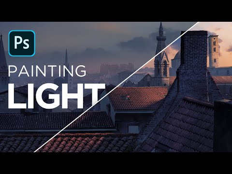 How to Paint Light in Photoshop – SECRET Blend Mode!