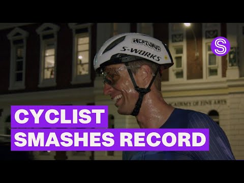 Bananas, biscuits and a bird attack: How Kiwi cyclist smashed a record | Stuff.co.nz